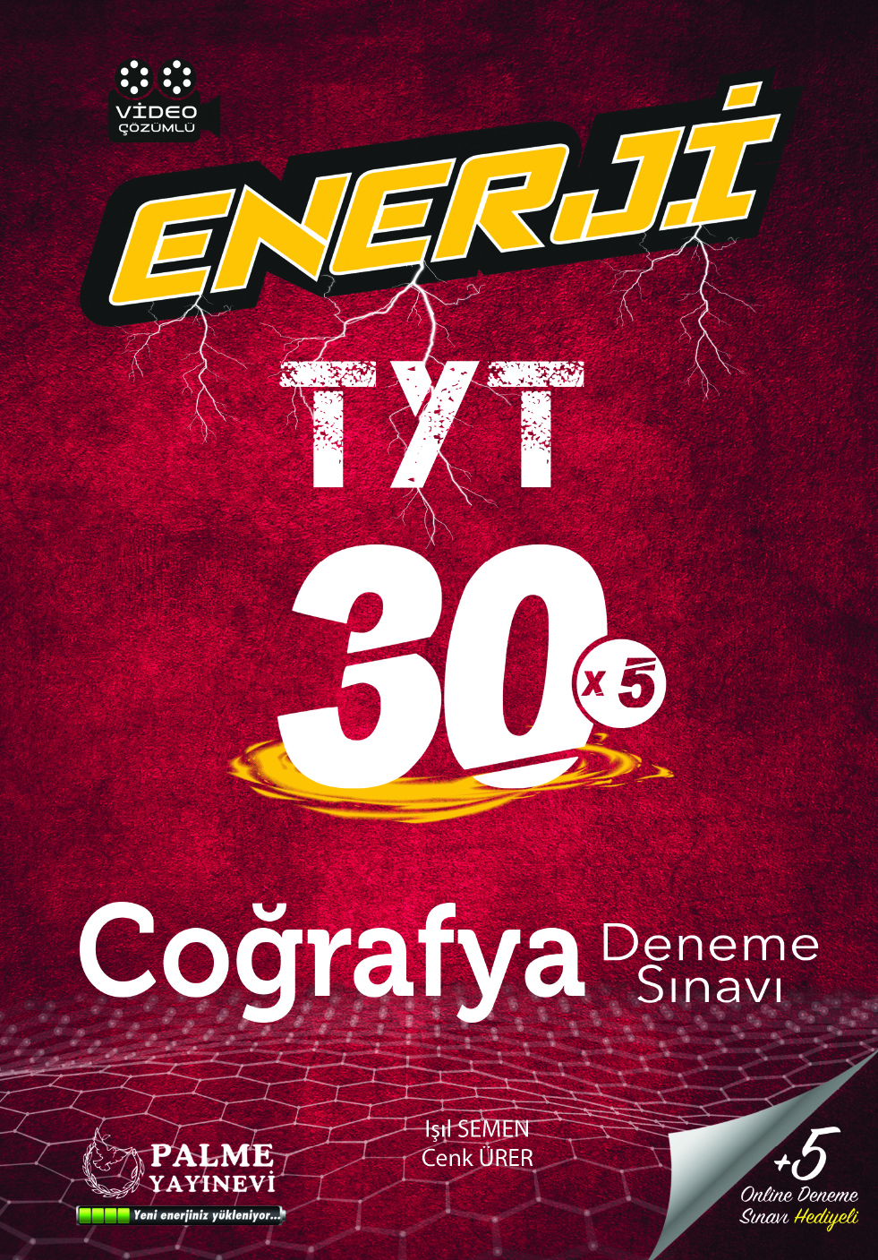 TYT Enerji Coğrafya 30 Deneme Sınavı kapak görseli